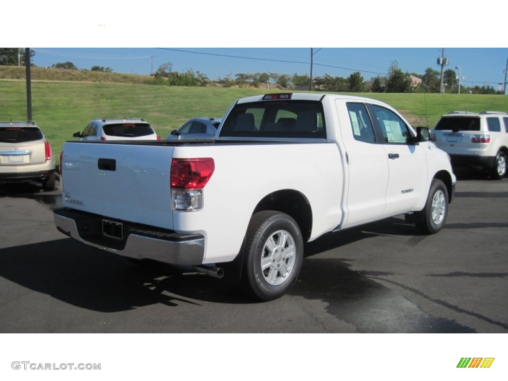 2012 Tundra Double Cab - Super White / Graphite photo #5