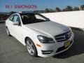 Arctic White - C 250 Coupe Photo No. 1