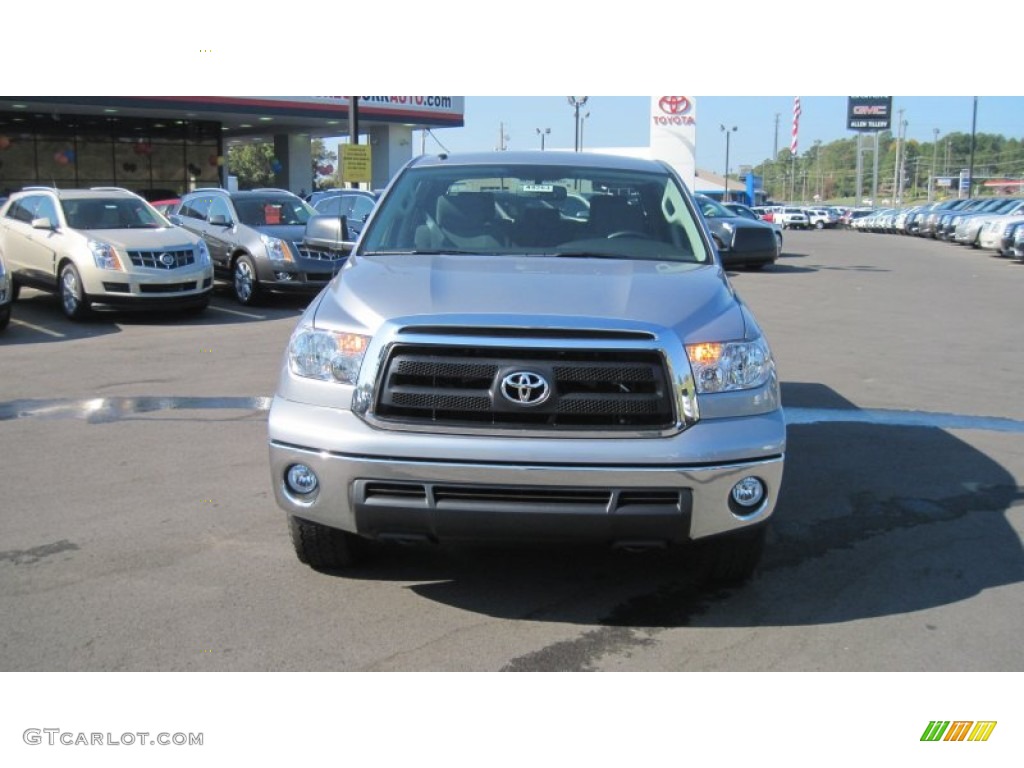 2012 Tundra SR5 TRD CrewMax - Silver Sky Metallic / Graphite photo #8