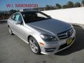 Iridium Silver Metallic - C 250 Coupe Photo No. 1
