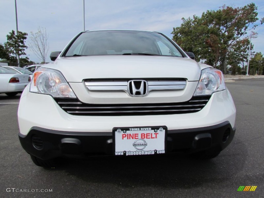 2008 CR-V EX 4WD - Taffeta White / Gray photo #2