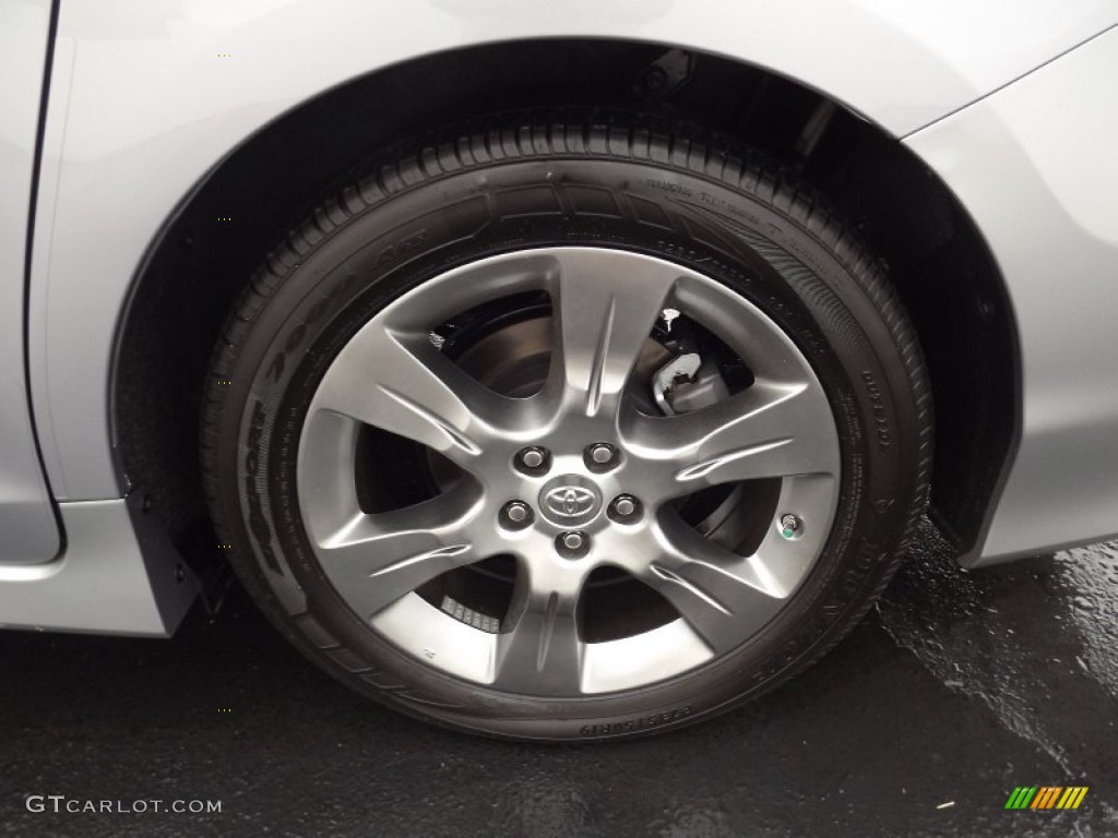2012 Toyota Sienna SE Wheel Photo #55203354