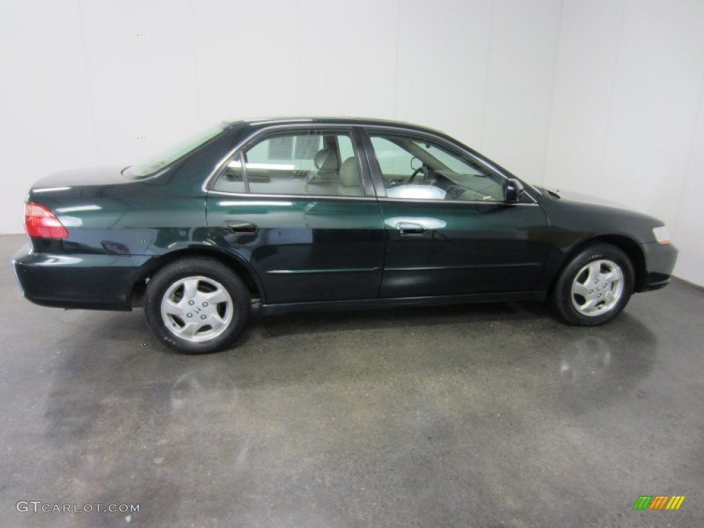 Dark Emerald Pearl 2000 Honda Accord EX Sedan Exterior Photo #55203473