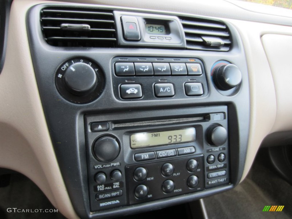 2000 Honda Accord EX Sedan Controls Photo #55203630