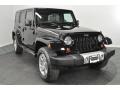 Black 2009 Jeep Wrangler Unlimited Sahara 4x4 Exterior