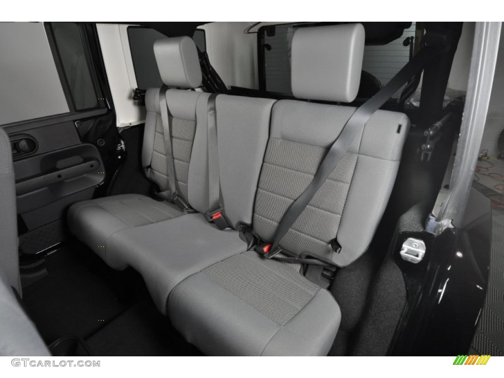Dark Slate Gray/Medium Slate Gray Interior 2009 Jeep Wrangler Unlimited Sahara 4x4 Photo #55204059