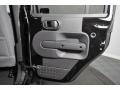 Dark Slate Gray/Medium Slate Gray Door Panel Photo for 2009 Jeep Wrangler Unlimited #55204084