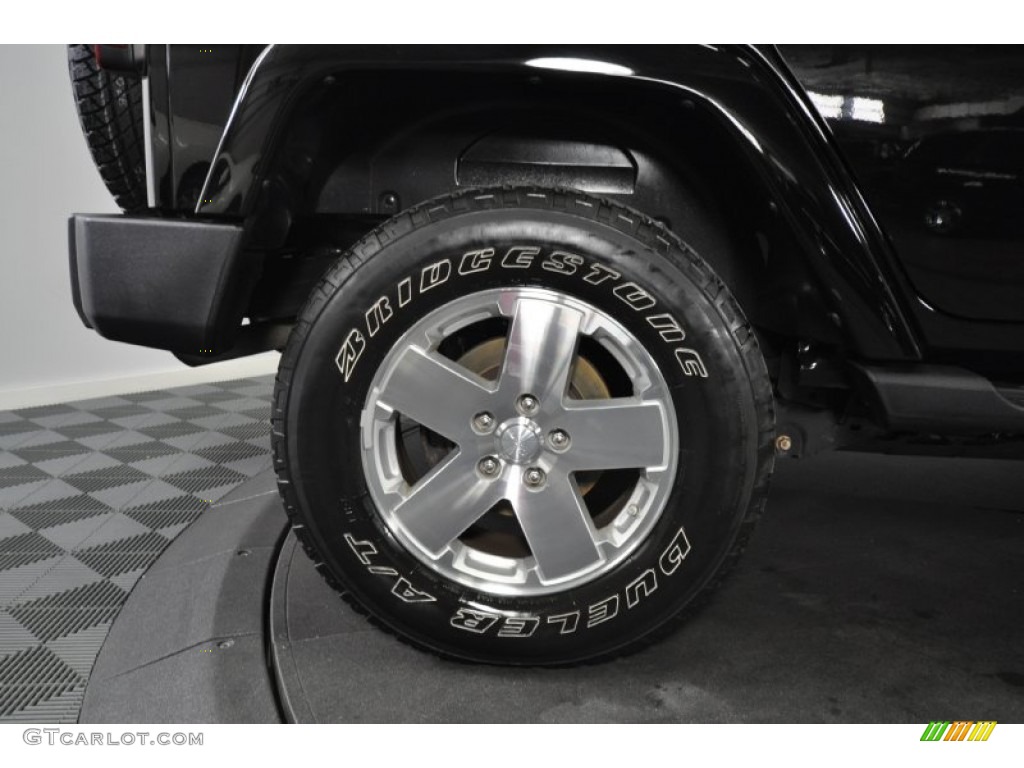 2009 Jeep Wrangler Unlimited Sahara 4x4 Wheel Photo #55204194