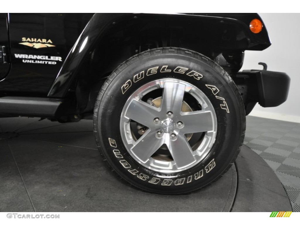 2009 Jeep Wrangler Unlimited Sahara 4x4 Wheel Photo #55204203