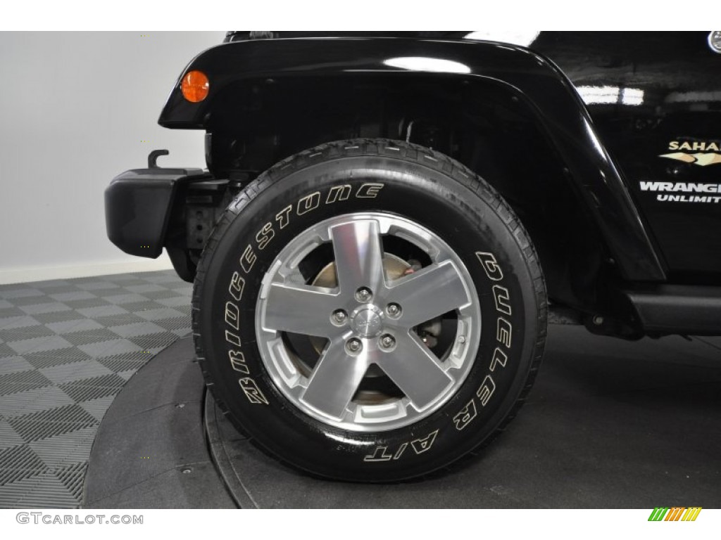 2009 Jeep Wrangler Unlimited Sahara 4x4 Wheel Photo #55204212
