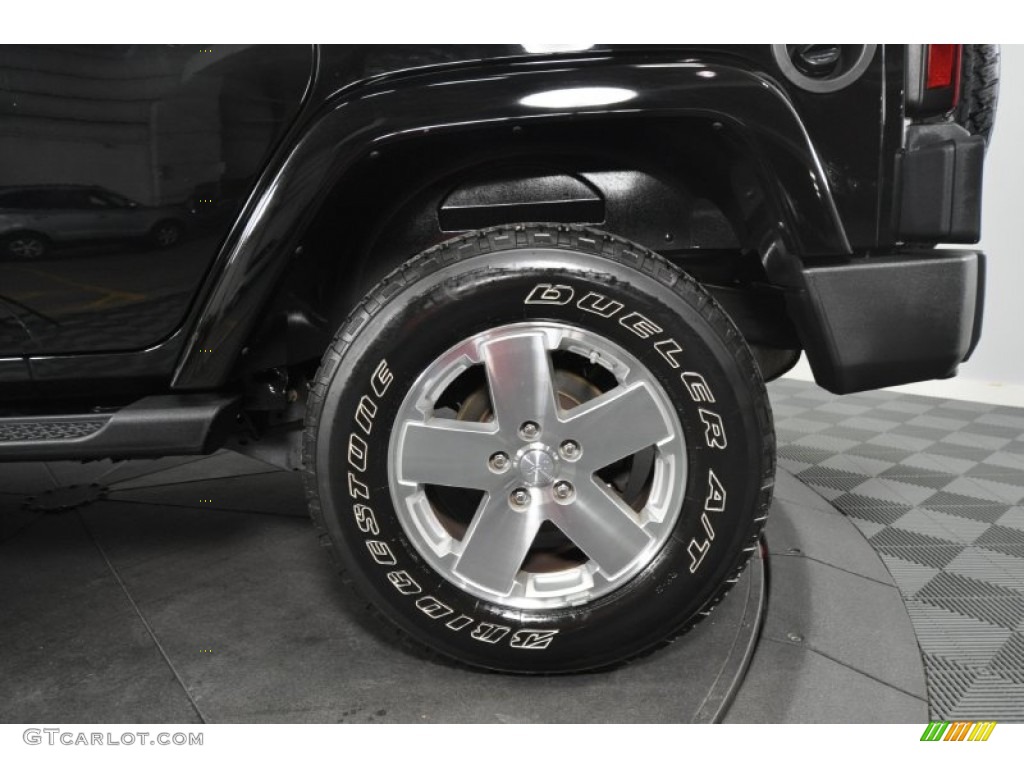 2009 Jeep Wrangler Unlimited Sahara 4x4 Wheel Photo #55204221
