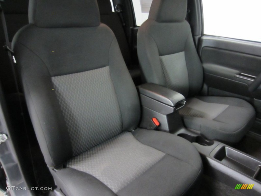 2008 Canyon SLE Crew Cab 4x4 - Dark Steel Gray Metallic / Medium Pewter photo #20