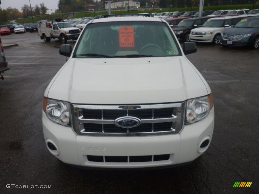 2009 Escape XLS 4WD - White Suede / Stone photo #7