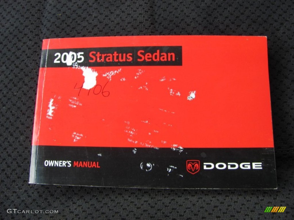 2005 Dodge Stratus SXT Sedan Books/Manuals Photo #55206912