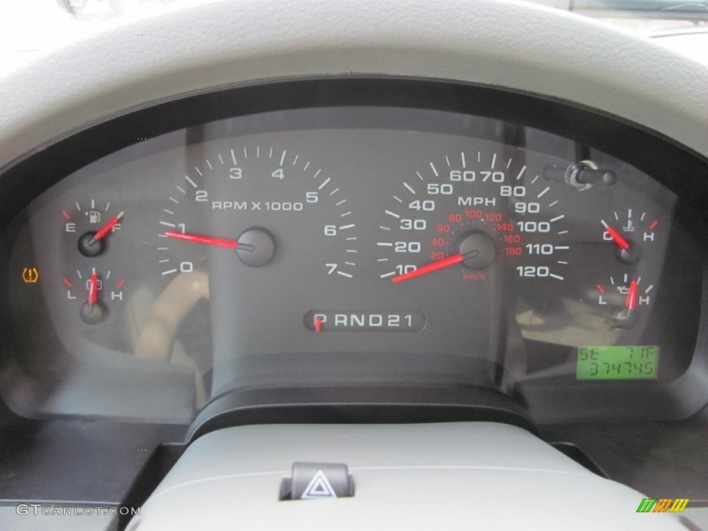 2007 Ford F150 XLT SuperCrew 4x4 Gauges Photo #55207666