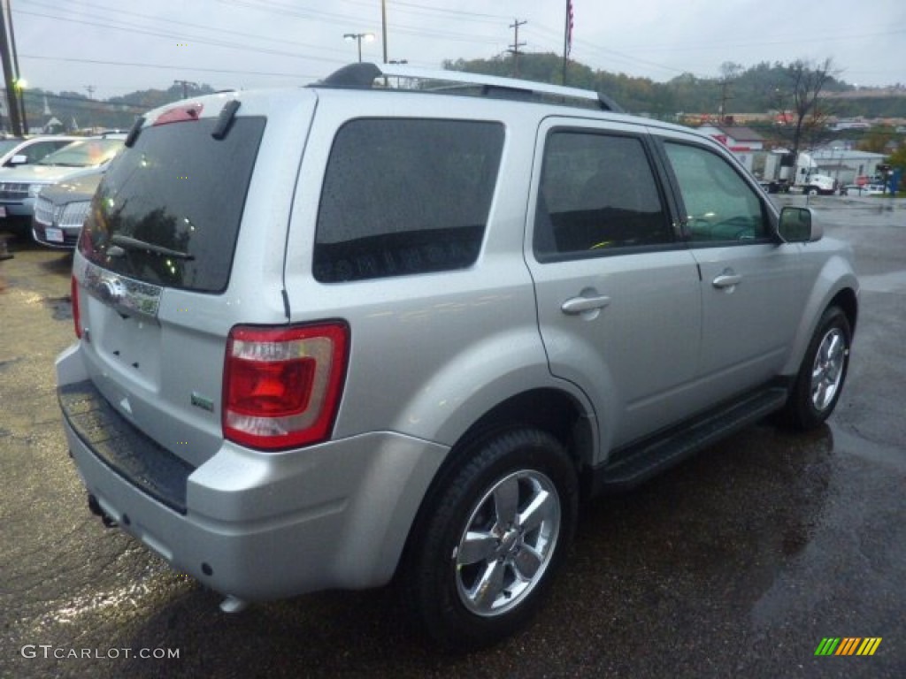 2012 Escape Limited V6 4WD - Ingot Silver Metallic / Charcoal Black photo #4