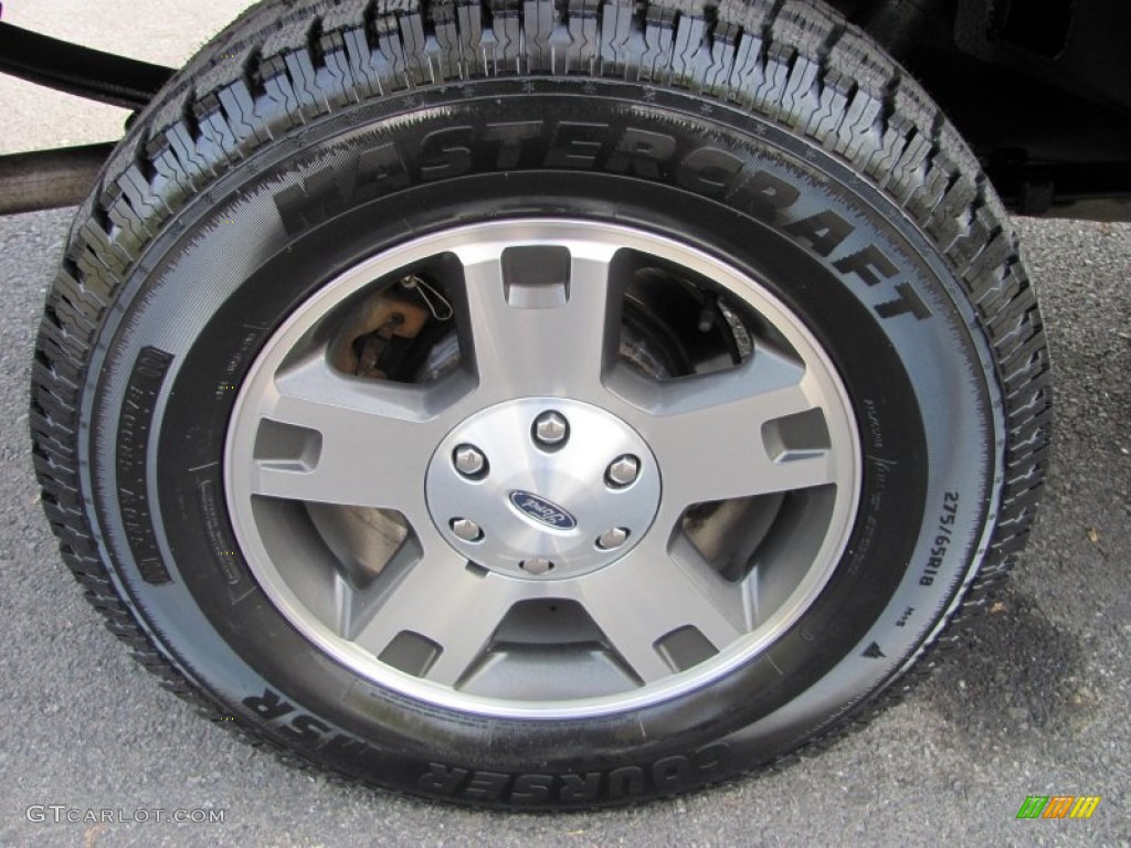 2007 Ford F150 XLT SuperCrew 4x4 Wheel Photo #55207746