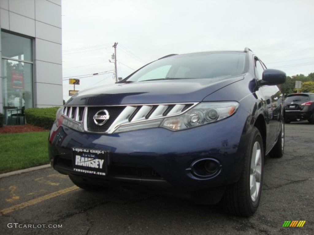 2009 Murano S AWD - Deep Sapphire Metallic / Beige photo #1