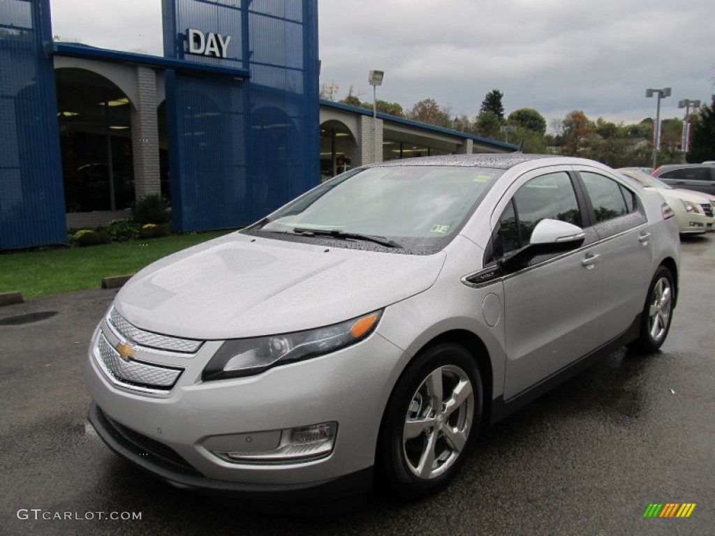 2012 Volt Hatchback - Silver Ice Metallic / Jet Black/Dark Accents photo #1