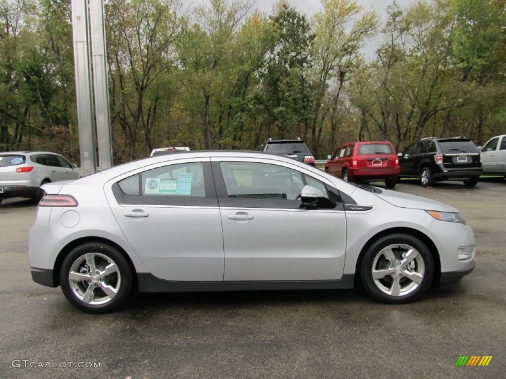 Silver Ice Metallic 2012 Chevrolet Volt Hatchback Exterior Photo #55208727