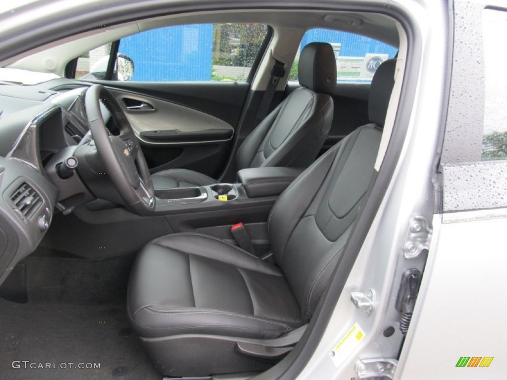 Jet Black/Dark Accents Interior 2012 Chevrolet Volt Hatchback Photo #55208744