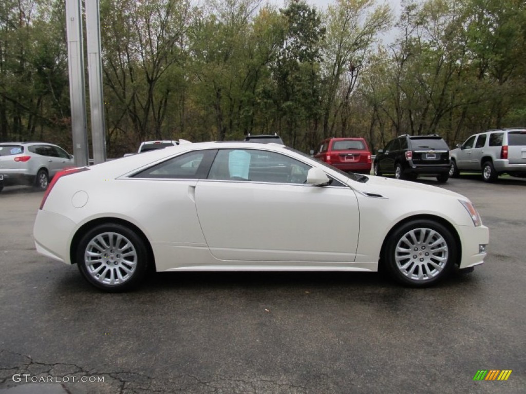 White Diamond Tricoat 2011 Cadillac CTS 4 AWD Coupe Exterior Photo #55208862