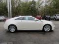 White Diamond Tricoat 2011 Cadillac CTS 4 AWD Coupe Exterior