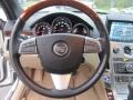 Cashmere/Cocoa Steering Wheel Photo for 2011 Cadillac CTS #55208928