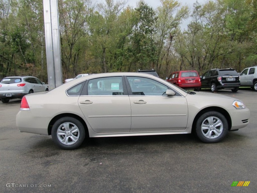2012 Impala LS - Gold Mist Metallic / Neutral photo #4