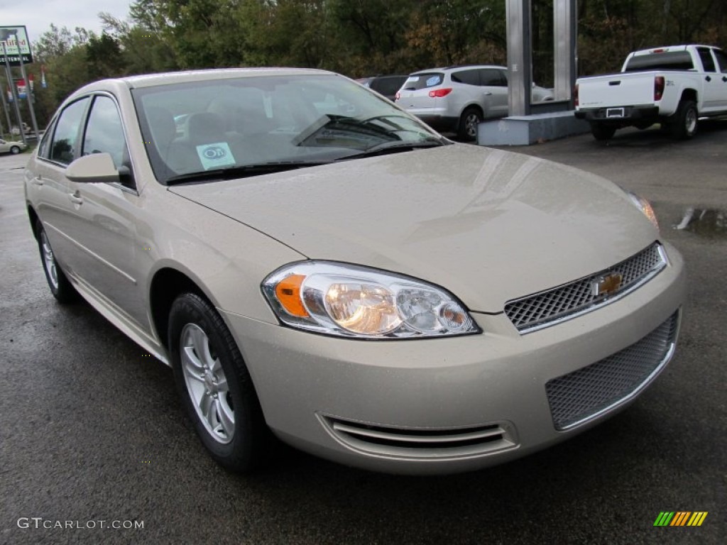 2012 Impala LS - Gold Mist Metallic / Neutral photo #5