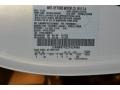  2002 Continental  White Pearescent Tri-Coat Color Code WF