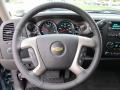 Ebony 2012 Chevrolet Silverado 2500HD LT Crew Cab 4x4 Steering Wheel