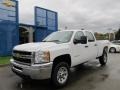 Summit White - Silverado 2500HD Work Truck Crew Cab 4x4 Photo No. 1