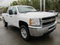 Summit White - Silverado 2500HD Work Truck Crew Cab 4x4 Photo No. 5