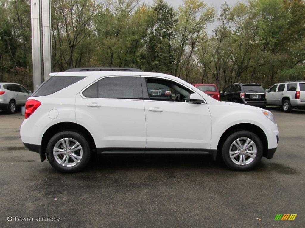2012 Equinox LT AWD - Summit White / Light Titanium/Jet Black photo #4