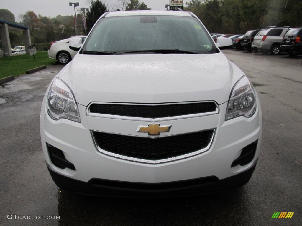 2012 Equinox LT AWD - Summit White / Light Titanium/Jet Black photo #6