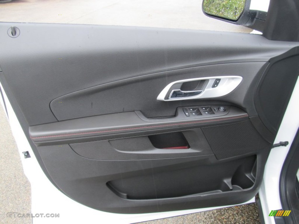 2012 Equinox LT AWD - Summit White / Light Titanium/Jet Black photo #7