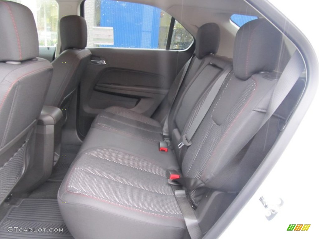 2012 Equinox LT AWD - Summit White / Light Titanium/Jet Black photo #9