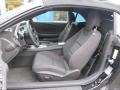 Black 2012 Chevrolet Camaro LT Convertible Interior Color