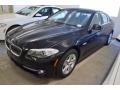 Jet Black 2012 BMW 5 Series 528i Sedan Exterior