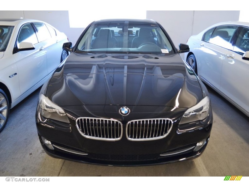 Jet Black 2012 BMW 5 Series 528i Sedan Exterior Photo #55212010