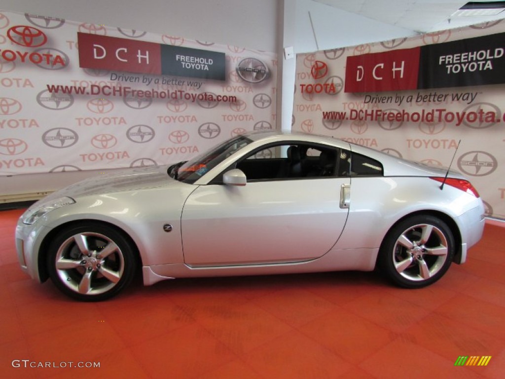 Silver Alloy Metallic 2006 Nissan 350Z Touring Coupe Exterior Photo #55212040