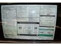 2012 BMW 5 Series 528i Sedan Window Sticker