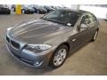 Space Gray Metallic 2012 BMW 5 Series 528i Sedan Exterior