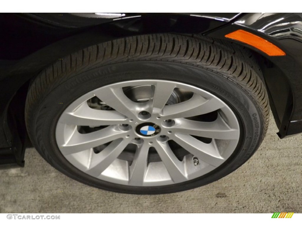 2011 3 Series 328i Sedan - Jet Black / Black Dakota Leather photo #2