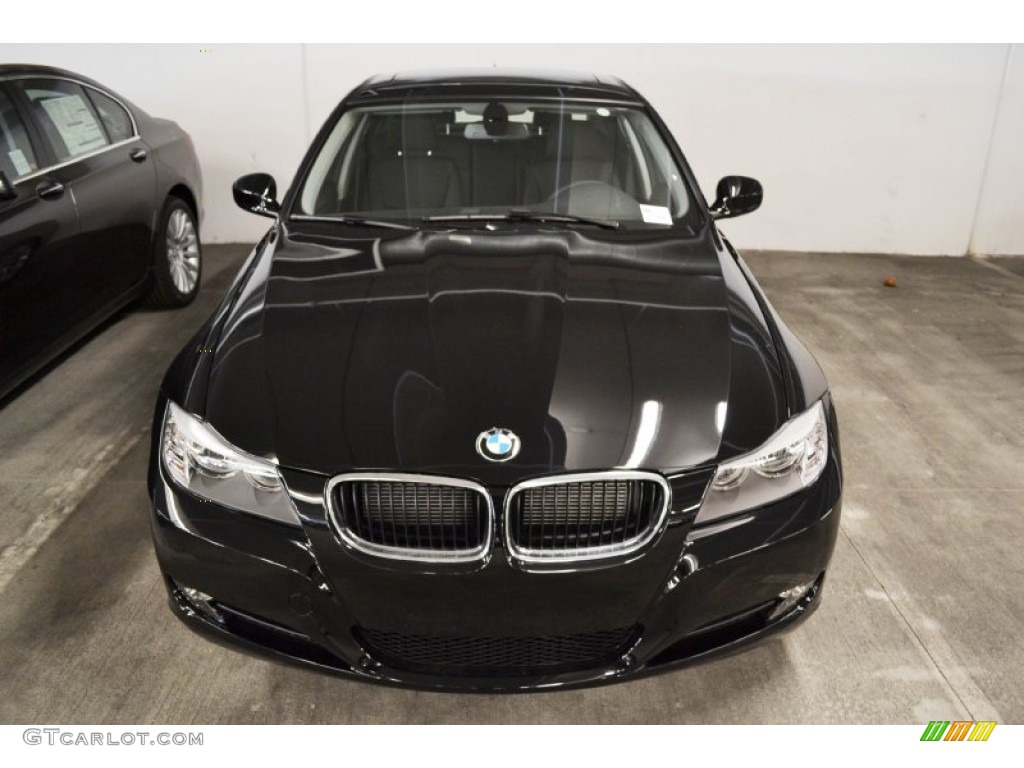 2011 3 Series 328i Sedan - Jet Black / Black Dakota Leather photo #9