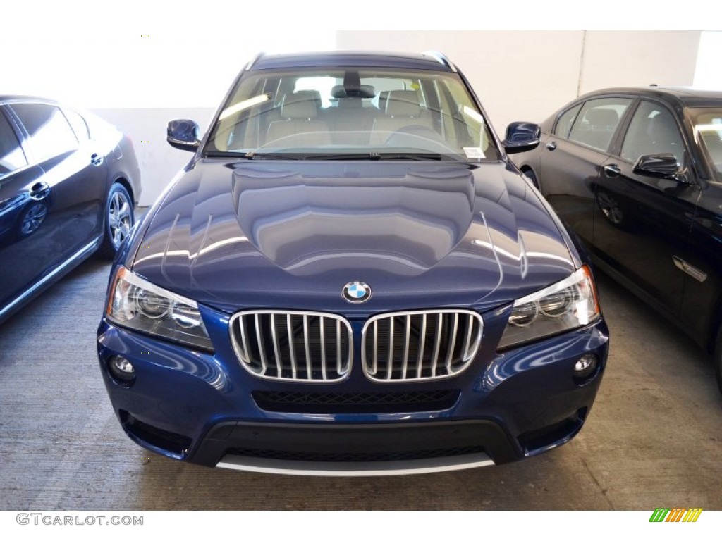 Deep Sea Blue Metallic 2011 BMW X3 xDrive 35i Exterior Photo #55212349