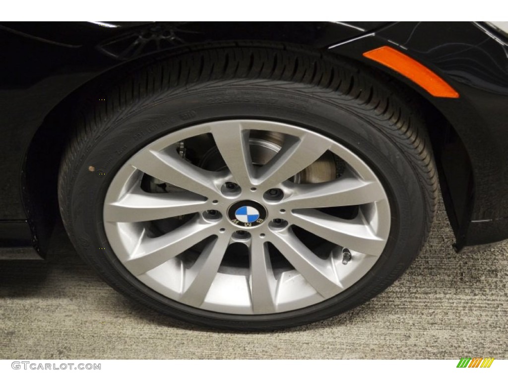 2011 3 Series 328i Sedan - Jet Black / Black Dakota Leather photo #2