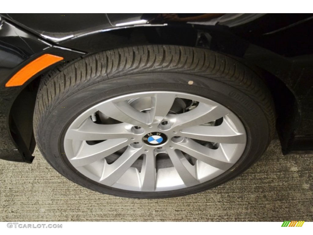 2011 3 Series 328i Sedan - Jet Black / Black Dakota Leather photo #7
