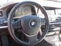 Black 2010 BMW 5 Series 550i Gran Turismo Steering Wheel